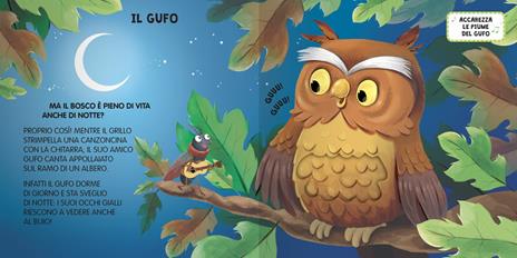 Il bosco. Tocca senti ascolta. Ediz. a colori - Silvia D'Achille - 3