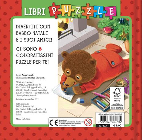 Natale. Libri puzzle pocket. Ediz. a colori - Anna Casalis - 2