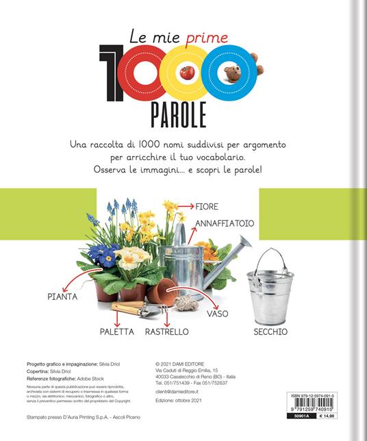 Le mie prime 1000 parole. Una raccolta di parole per suddivise per argomento per arricchire il tuo vocabolario. Ediz. a colori - 2