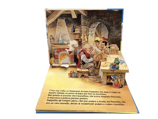 Pinocchio. Libro pop-up. Ediz. a colori - Tony Wolf - Libro - Dami Editore  