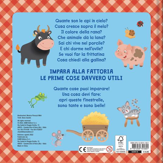 Fattoria. Tante belle finestrelle. Ediz. a colori - Anna Casalis - 2