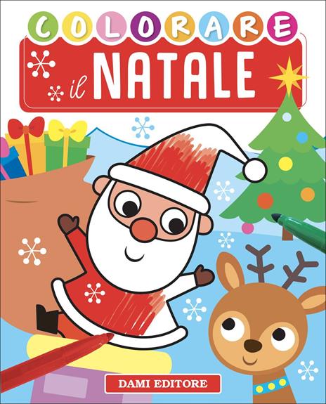 Colorare il Natale. Ediz. a colori - Anna Casalis - copertina