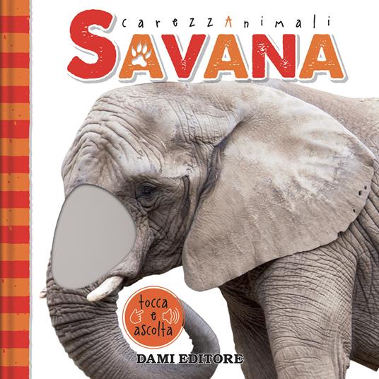 Savana. CarezzAnimali tocca e ascolta. Ediz. a colori - Serena Vezzani - copertina