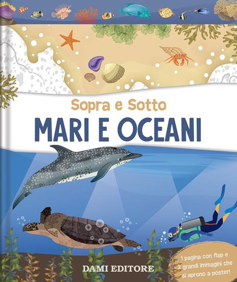 Mari e oceani. Sopra e sotto. Ediz. a colori - copertina
