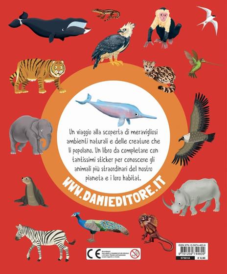 Animali da tutto il mondo. Mondo animale. Con adesivi. Ediz. a colori - Anna Casalis - 5