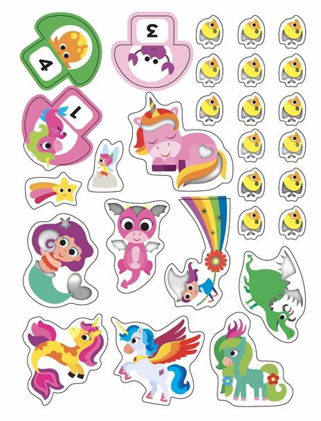 Mondi magici. Giochi, attività divertenti e tanti sticker scintillanti. Ediz. a colori - Serena Vezzani - 4
