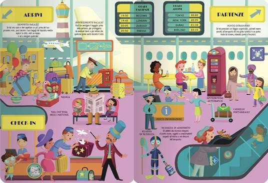 L'aereoporto. Grandi albi per esplorare. Ediz. a colori - Anja De Lombaert - 2