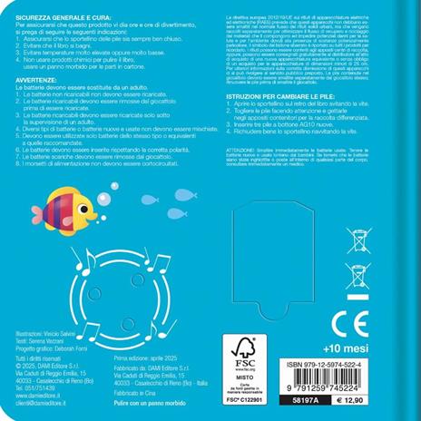 Mare. Libro tattile sonoro. Ediz. a colori - Serena Vezzani - 5