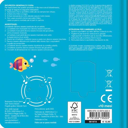 Mare. Libro tattile sonoro. Ediz. a colori - Serena Vezzani - 5
