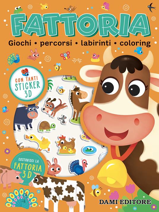 Fattoria. Con adesivi. Ediz. a colori - Deborah Forni - copertina