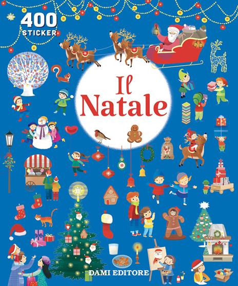 Natale. 400 stickers. Ediz. a colori - copertina