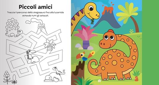 Dinosauri. Magico colore. Ediz. a colori. Con pennello ad acqua - Serena Vezzani - 4