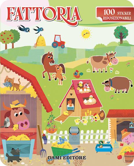Fattoria. Sticker. Ediz. a colori - copertina