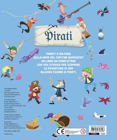 Pirati. 400 sticker. Ediz. a colori - 2