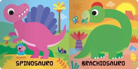 Dinosauri. Tocca tocca. Ediz. a colori - Serena Vezzani - 3