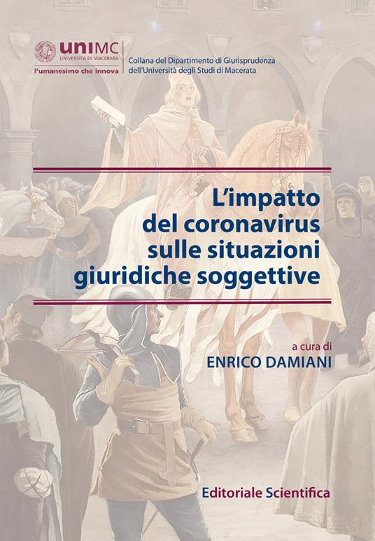 L' impatto del coronavirus sulle situazioni giuridiche soggettive - copertina
