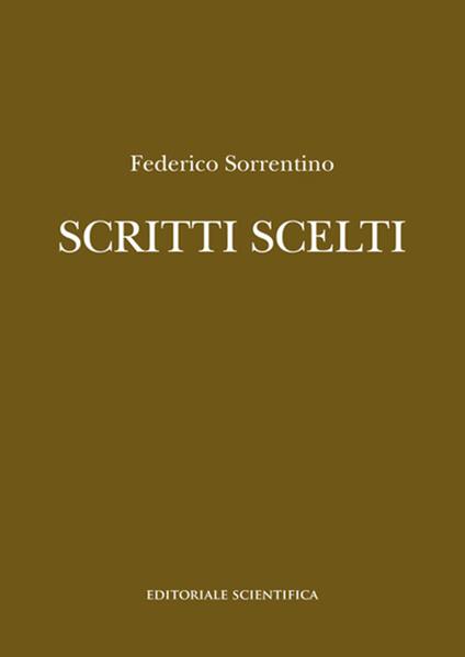Scritti scelti - Federico Sorrentino - copertina