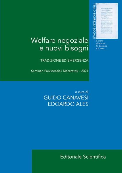 Welfare negoziale e nuovi bisogni. Tradizione ed emergenza - copertina
