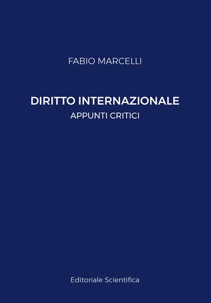 Diritto internazionale: appunti critici - Fabio Marcelli - copertina