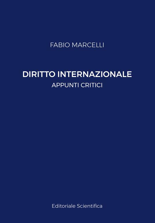 Diritto internazionale: appunti critici - Fabio Marcelli - copertina