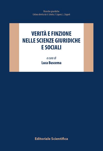 Verità e finzione nelle scienze giuridiche e sociali - copertina