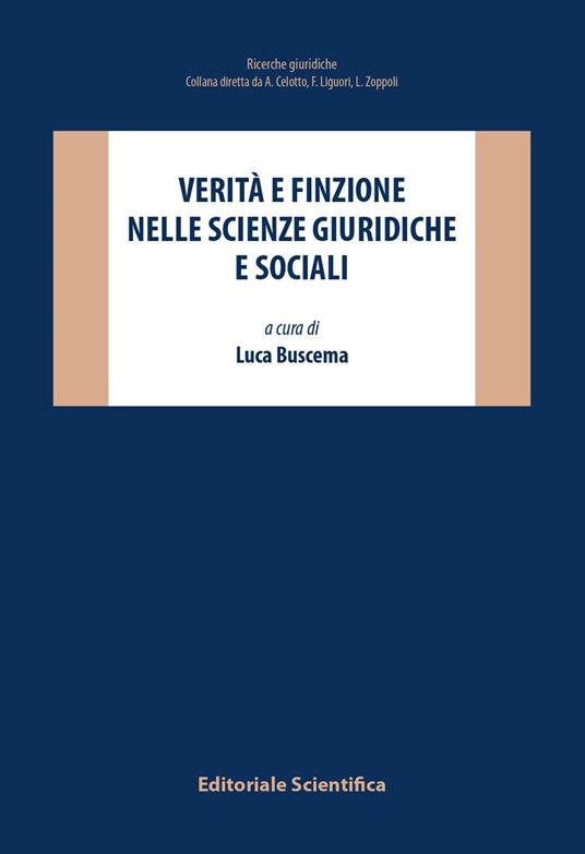 Verità e finzione nelle scienze giuridiche e sociali - copertina