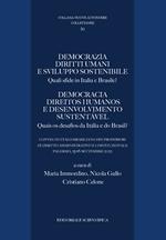 Democrazia diritti umani e sviluppo sostenibile. Quali sfide tra Italia e Brasile? Ediz. multilingue