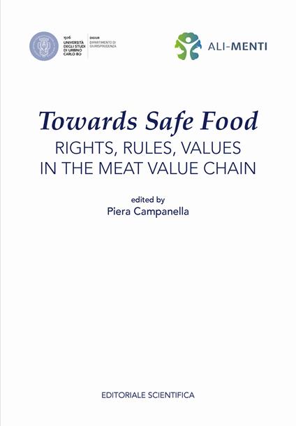 Towards Safe Food: rights, rules, values in the meat value chain - copertina