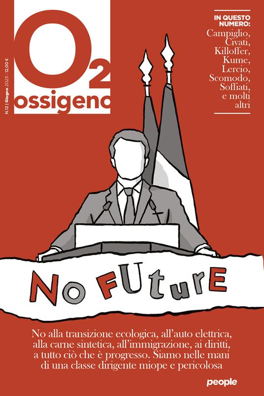 Ossigeno (2023). Vol. 12: No future - copertina