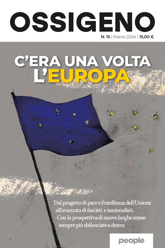 Ossigeno (2024). Vol. 15: C'era una volta l'Europa - copertina