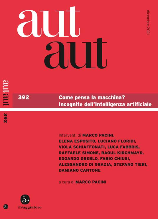 aut aut 392 - AA.VV.,Marco Pacini - ebook