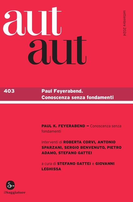 aut aut 402 - AA.VV.,Beatrice Bonato,Federico Leoni,Marco Pacini - ebook