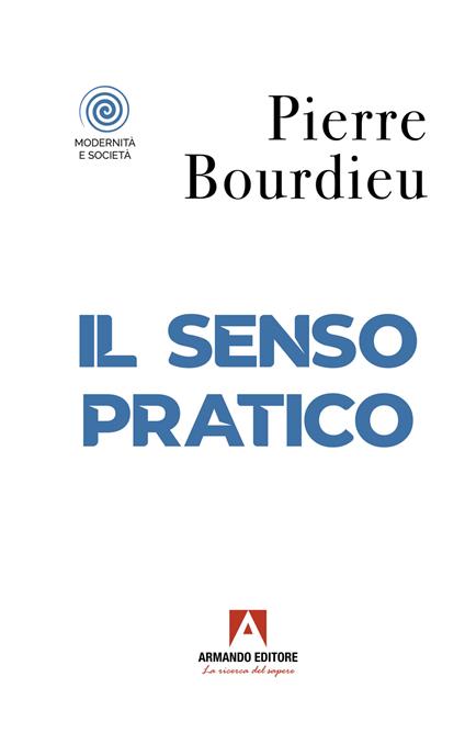 Il senso pratico - Pierre Bourdieu - copertina
