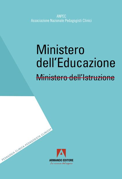 Ministero dell'educazione - copertina