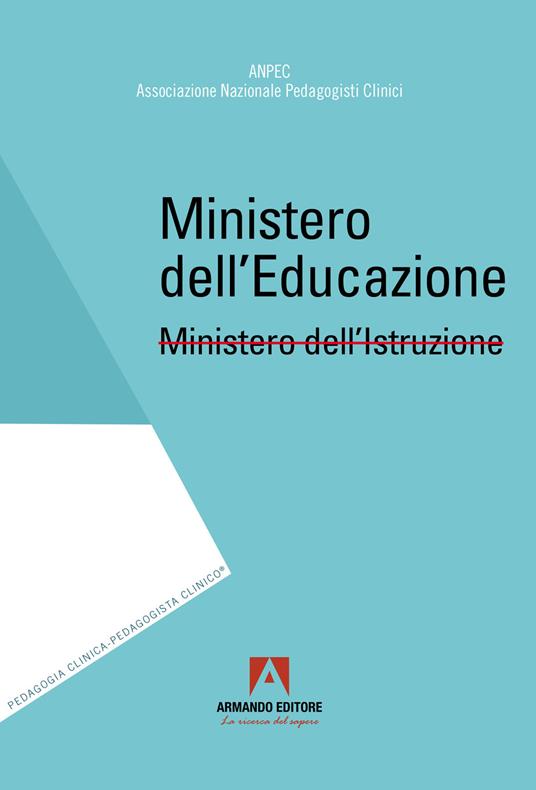 Ministero dell'educazione - copertina