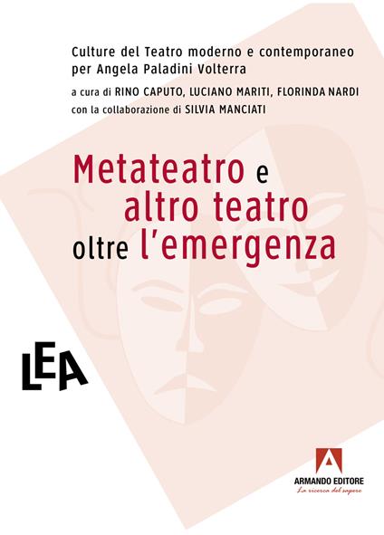 Metateatro e altro teatro oltre l'emergenza - copertina