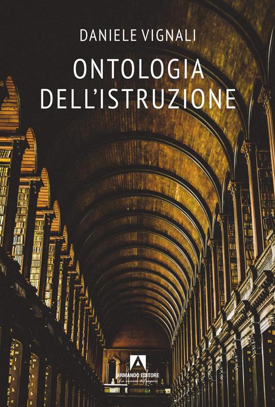 Ontologia dell'istruzione - Daniele Vignali - copertina
