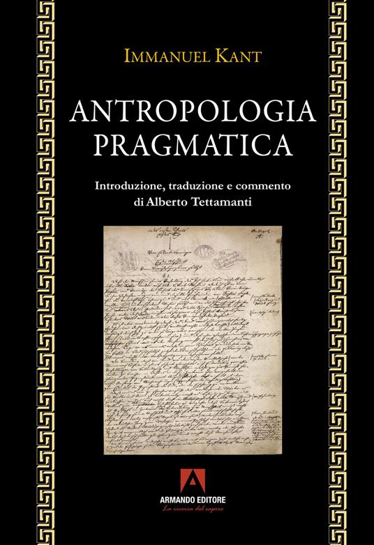 Antropologia pragmatica - Immanuel Kant - copertina