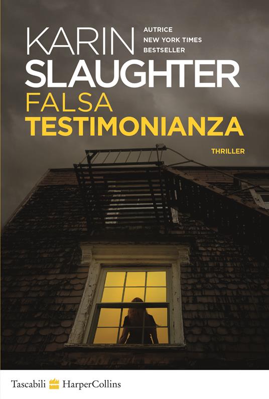 Falsa testimonianza - Karin Slaughter - copertina