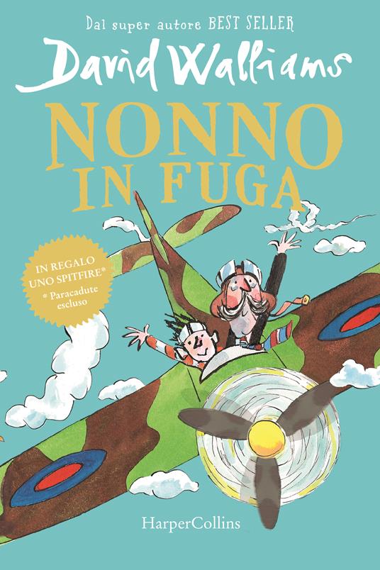 Nonno in fuga - David Walliams - copertina