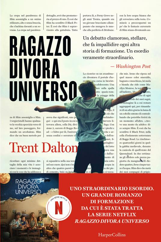 Ragazzo divora universo - Trent Dalton - copertina