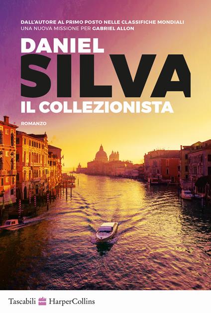 Il collezionista - Daniel Silva - copertina