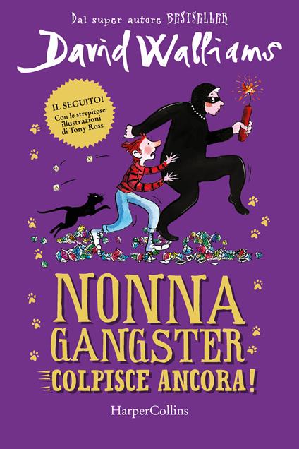 Nonna gangster colpisce ancora - David Walliams - copertina