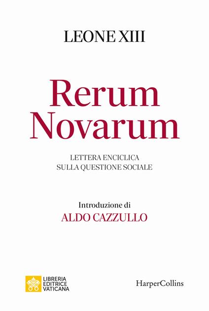 Rerum novarum. Lettera enciclica sulla questione sociale - Leone XIII - copertina
