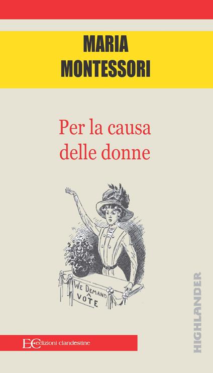 Per la causa delle donne - Maria Montessori - copertina