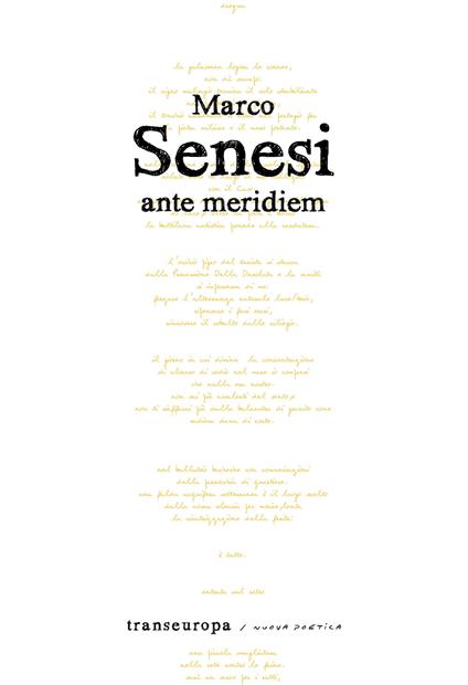 Ante meridiem - Marco Senesi - copertina