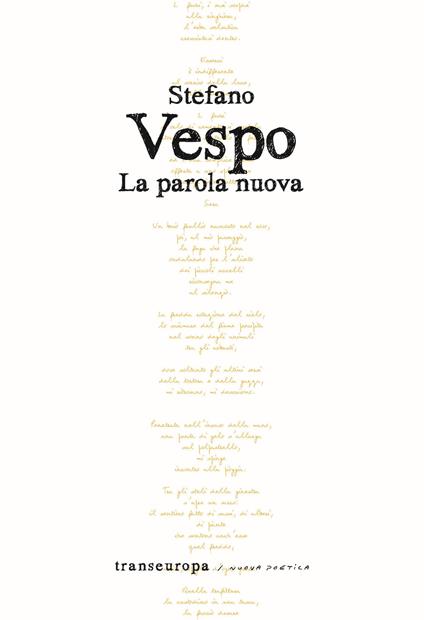 La parola nuova - Stefano Vespo - copertina