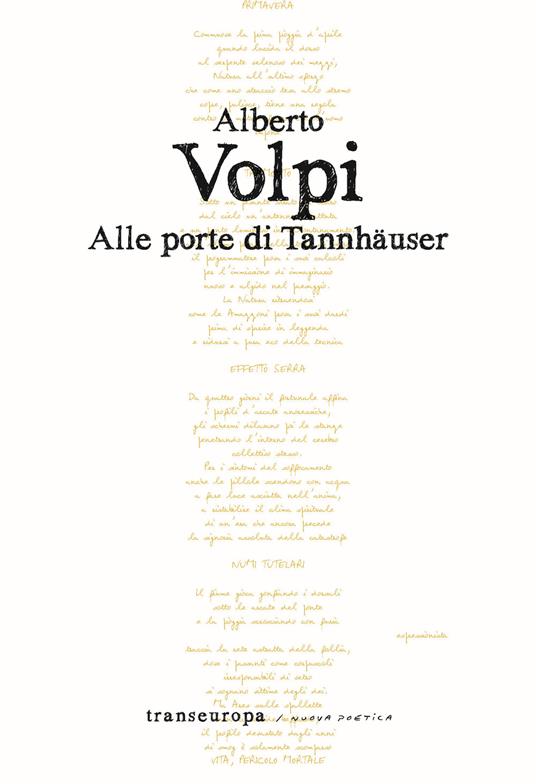 Alle porte di Tannhäuser - Alberto Volpi - copertina