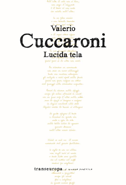 Lucida tela - Valerio Cuccaroni - copertina