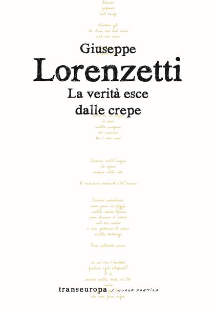 La verità esce dalle crepe - Giuseppe Lorenzetti - copertina